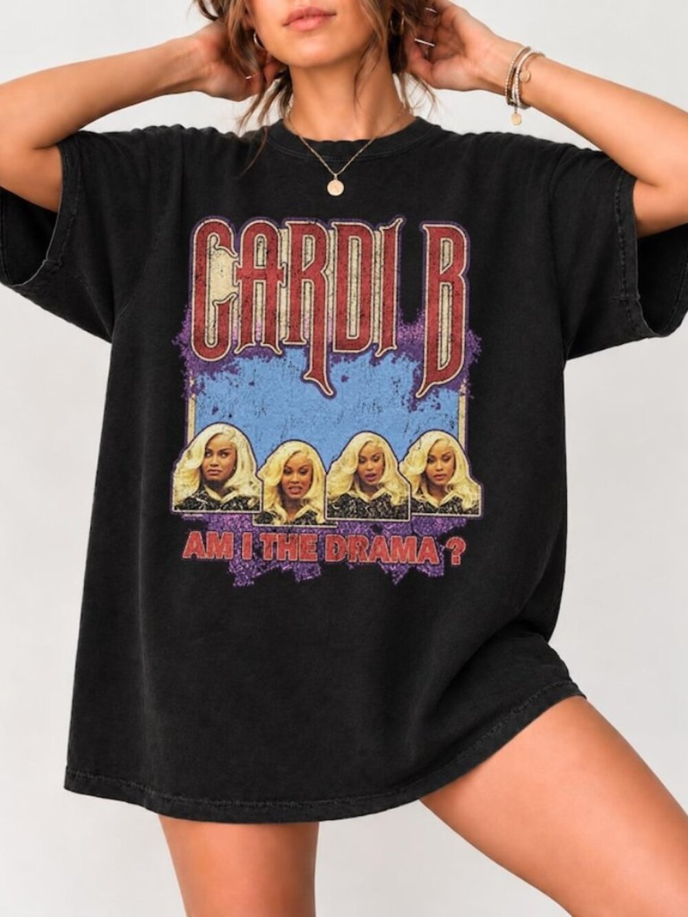 Cardi B Shirt, Rare Am I The Drame Tee